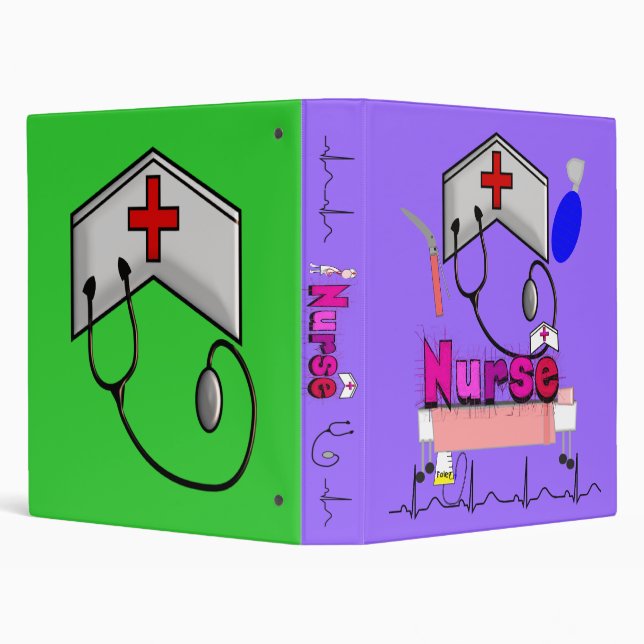 Nurse Binder, Unique Design for Nurses Binder (Background)