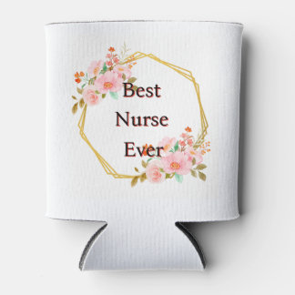 Nurse Blush Pink Wild Roses Can Cooler