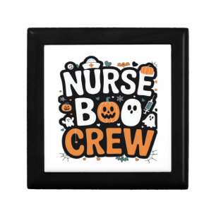 Nurse Boo Crew Halloween Healthcare Hero Spooky Gift Box