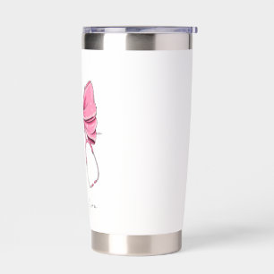 Nurse Bow Stethoscope Cup, Personalized Nurse Cup, Insulated Tumbler