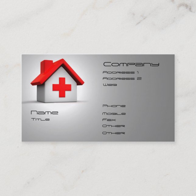 Nurse Business Card (Front)