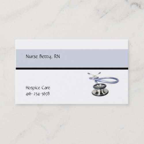 Nurse Business Card