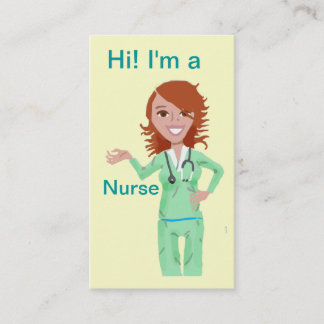 Nurse Business Card template