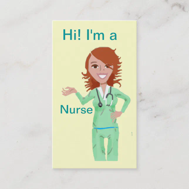 Nurse Business Card Template 