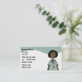 Nurse Business Cards (Standing Front)