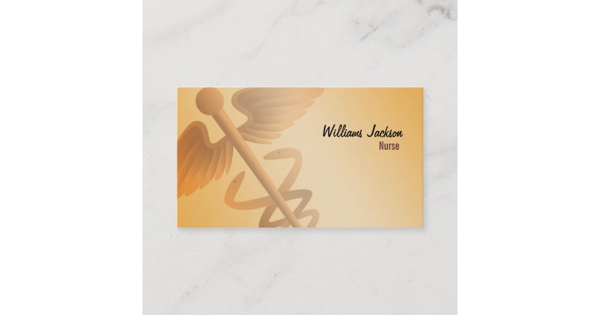 Nurse Business Cards Zazzle