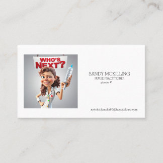 "NURSE BUSINESS CARDS" BUSINESS CARD