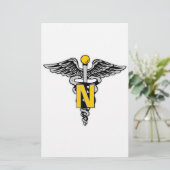Nurse Caduceus (Standing Front)