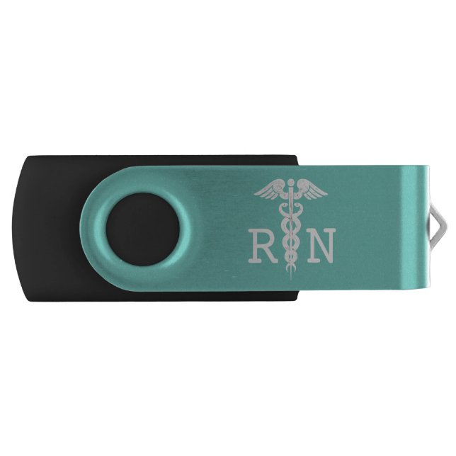 Nurse Caduceus Medical USB Flash Drive (Front)