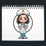 Nurse Calendar Collection - Inspiring Nursing Logo<br><div class="desc">Organize your year in style with our exclusive Nurse Calendar Collection, featuring inspiring nursing logos that reflect your passion and dedication to healthcare. Each calendar showcases beautifully designed graphics and symbols related to nursing, making it the perfect daily reminder of the impact you have on your patients' lives. Ideal for...</div>