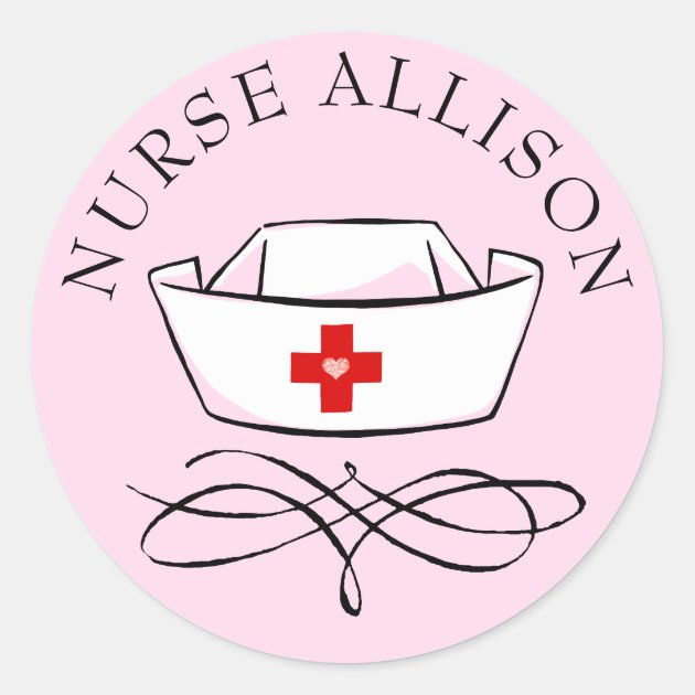 nurse cap pink