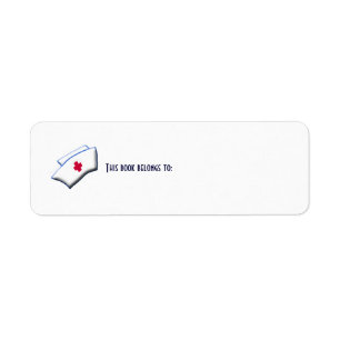 Nurse Cap/This book belongs to: Label