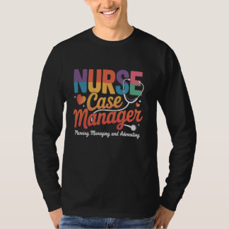 Nurse Case Manager Vintage RN Nurse Case Managemen T-Shirt
