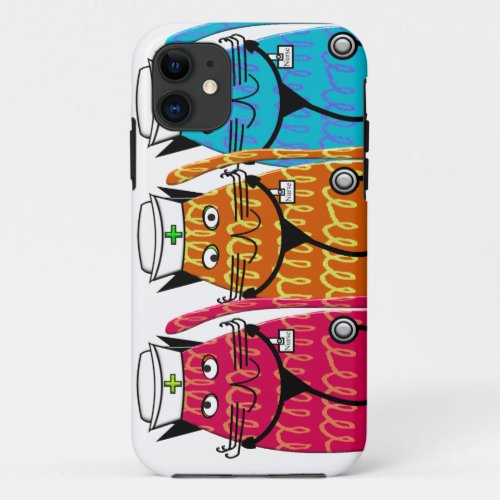 Nurse Cats iPhone 11 Case