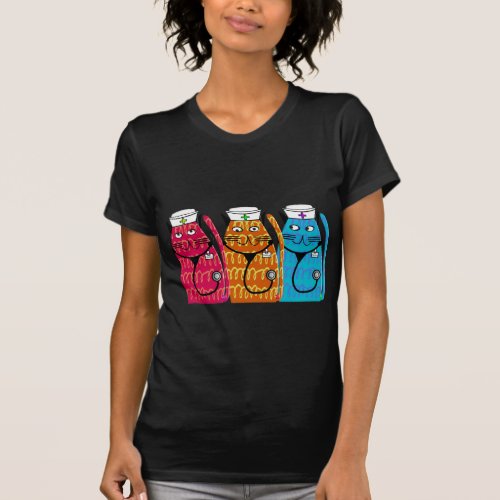 Nurse Cats T_Shirt