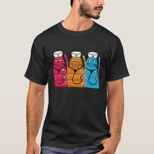 Nurse Cats T_Shirt