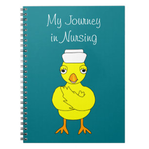 Nurse Chick Arms Folded Notebook