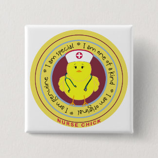 Nurse Chick Button