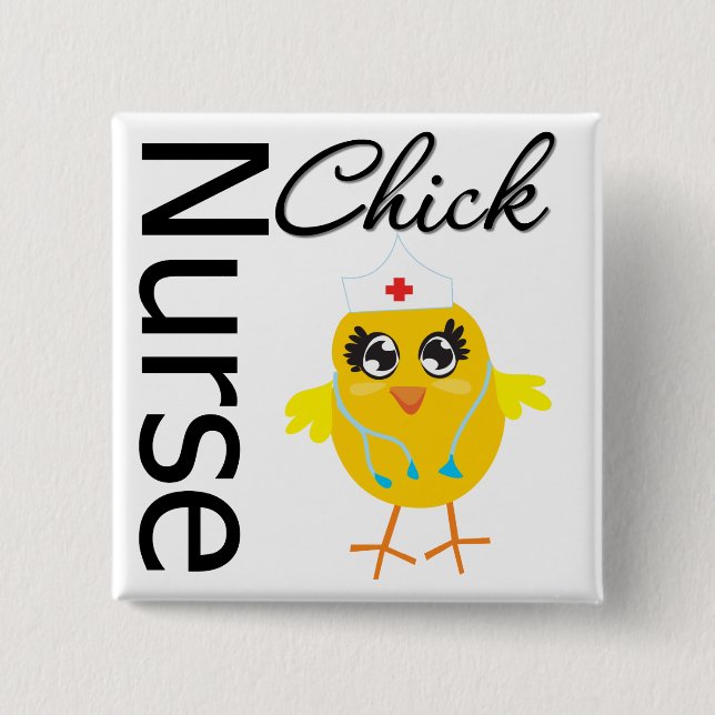 Nurse Chick Button (Front)