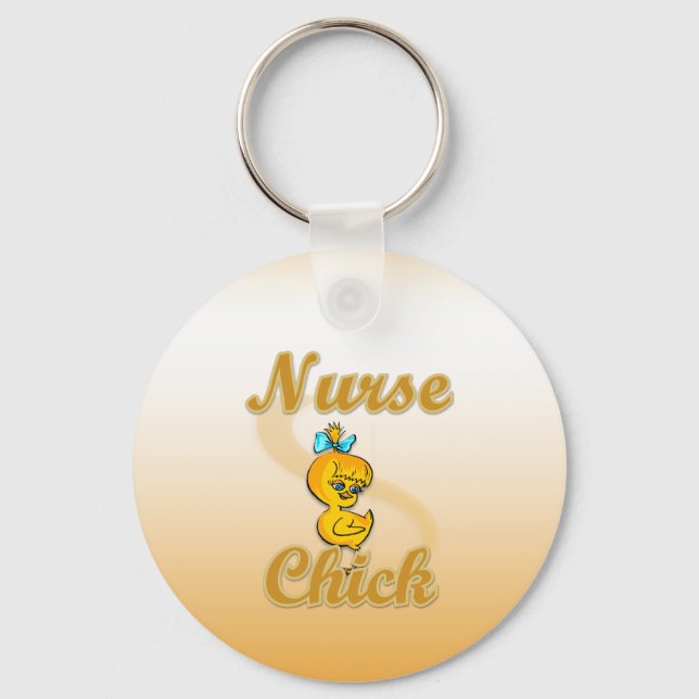 Nurse Chick Keychain (Front)