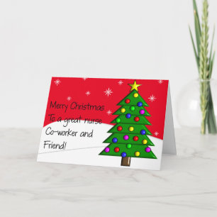 Nurse Christmas Card