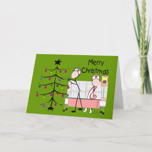 Nurse Christmas Cards "Merry Christmas"