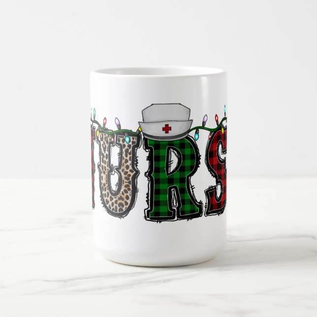 Nurse Christmas  Coffee Mug (Center)