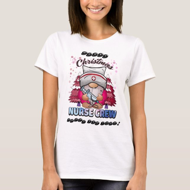 Nurse Christmas  T-Shirt (Front)