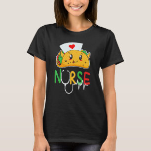 Nurse Cinco De Mayo Mexican Taco T-Shirt