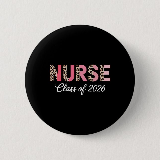 Nurse Cl Of 2026  Button (Front)