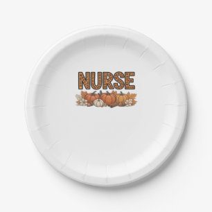 NURSE Classic T-Shirt Paper Plates
