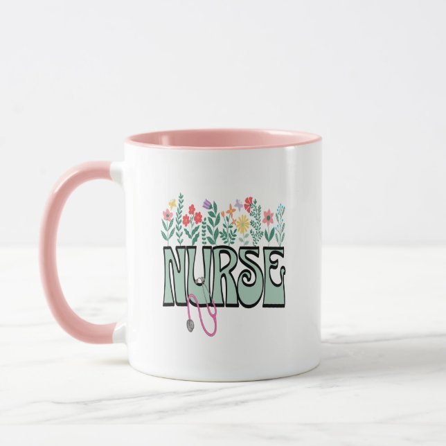 Nurse Coffee Mug Coffee Mug For Nurses (Left)