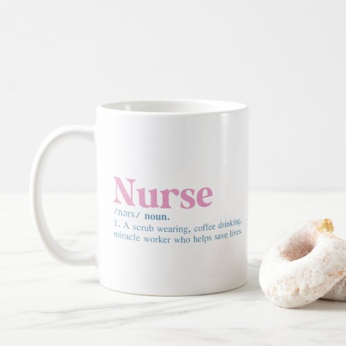 Nurse Coffee Mug Nursing School Graduation Gift 