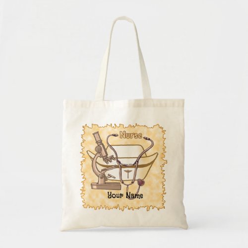 Nurse Collage tote bag