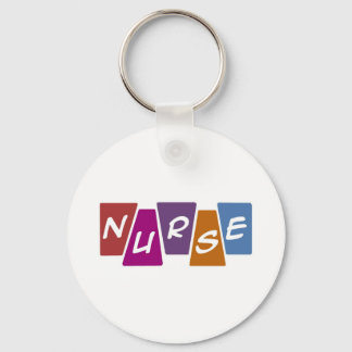 Nurse - Colorful Keychain