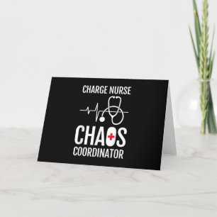 Nurse Coordiantor Letterpress Thank You Card