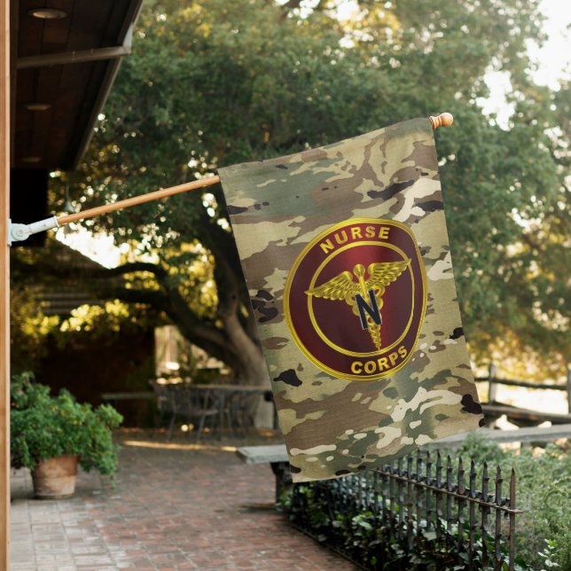 Nurse Corps   House Flag (In SItu)