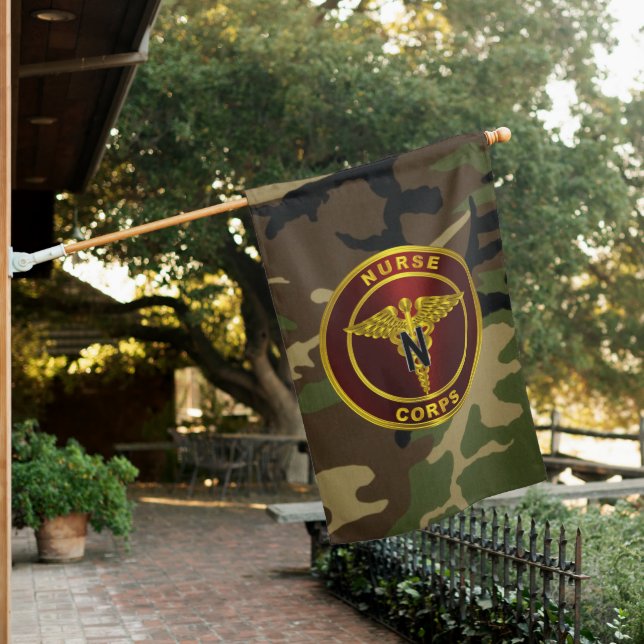 Nurse Corps   House Flag (In SItu)
