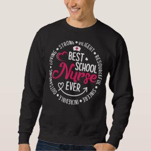 Nurse Day 2022 Er Nurses Week Best School Nurse Ev Sweatshirt