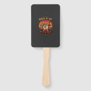 Nurse Day Witch Night Cross Hands Halloween_1 Hand Fan