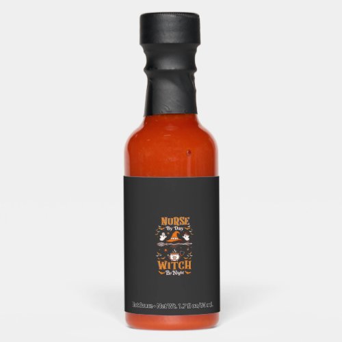 Nurse Day Witch Night Halloween Hat Ghosts Hot Sauces