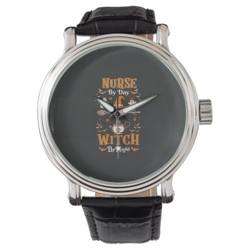 Nurse Day Witch Night Halloween Hat Ghosts Watch