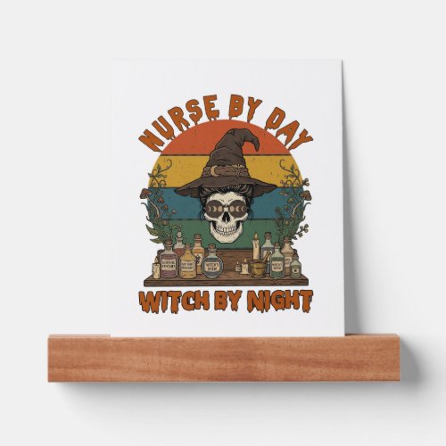 Nurse Day Witch Night Halloween Skull Potions_1 Picture Ledge