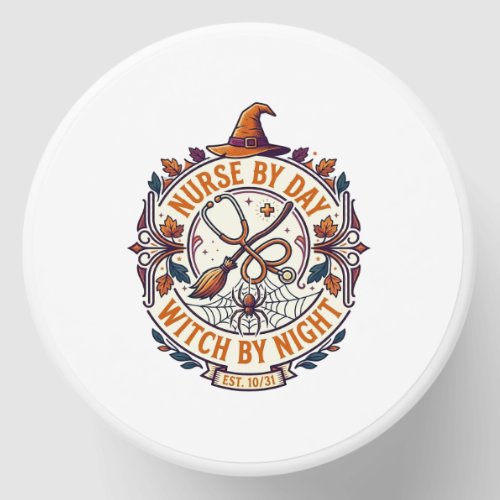 Nurse Day Witch Night Halloween Stethoscope Broom_ Mini Candle Favors