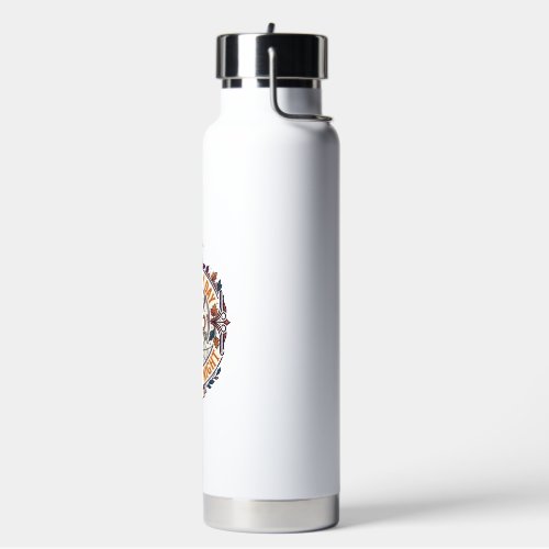 Nurse Day Witch Night Halloween Stethoscope Broom_ Water Bottle