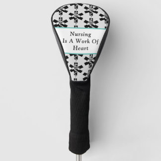 Nurse Dedication Symbols Golf Head Cover