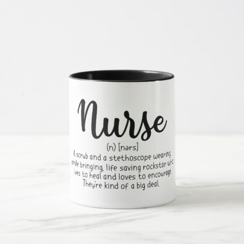 Nurse Definition Mug