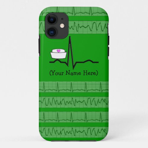 Nurse Design iPhone 5 Barely There Case Green