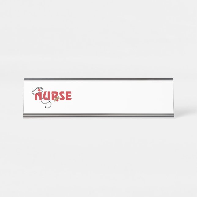 Nurse Desk Name Plate (Front)