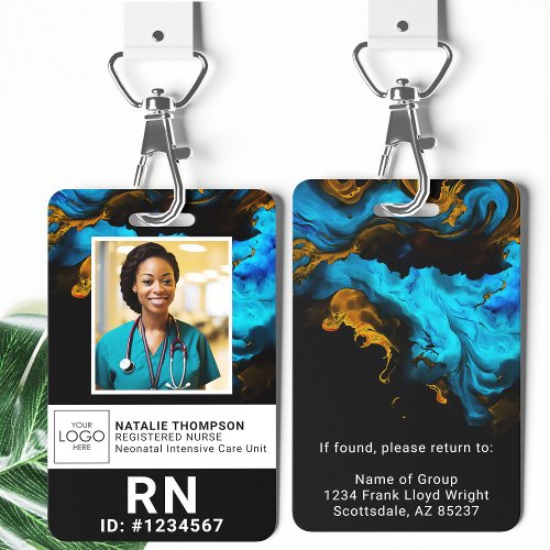 Nurse Doctor Healthcare Aide Medical Student Photo Badge